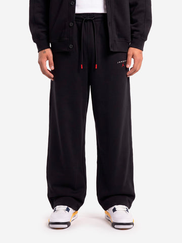 JORDAN Pantaloni French Terry neri Nero