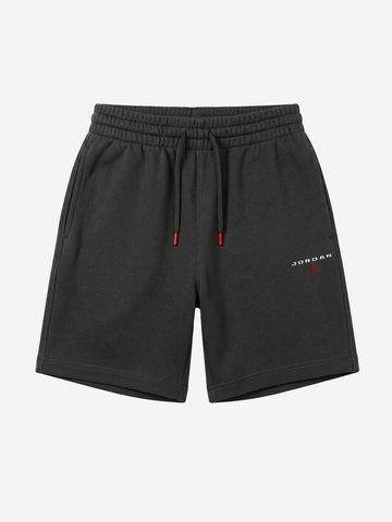 JORDAN Shorts 'Flight' in french terry Nero