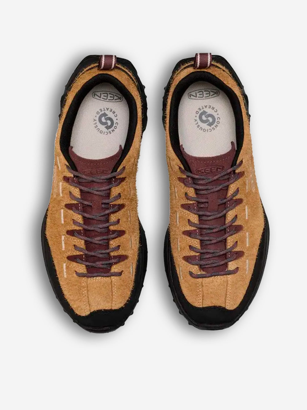 KEEN M Jasper Zionic in pelle scamosciata Marrone Urbanstaroma