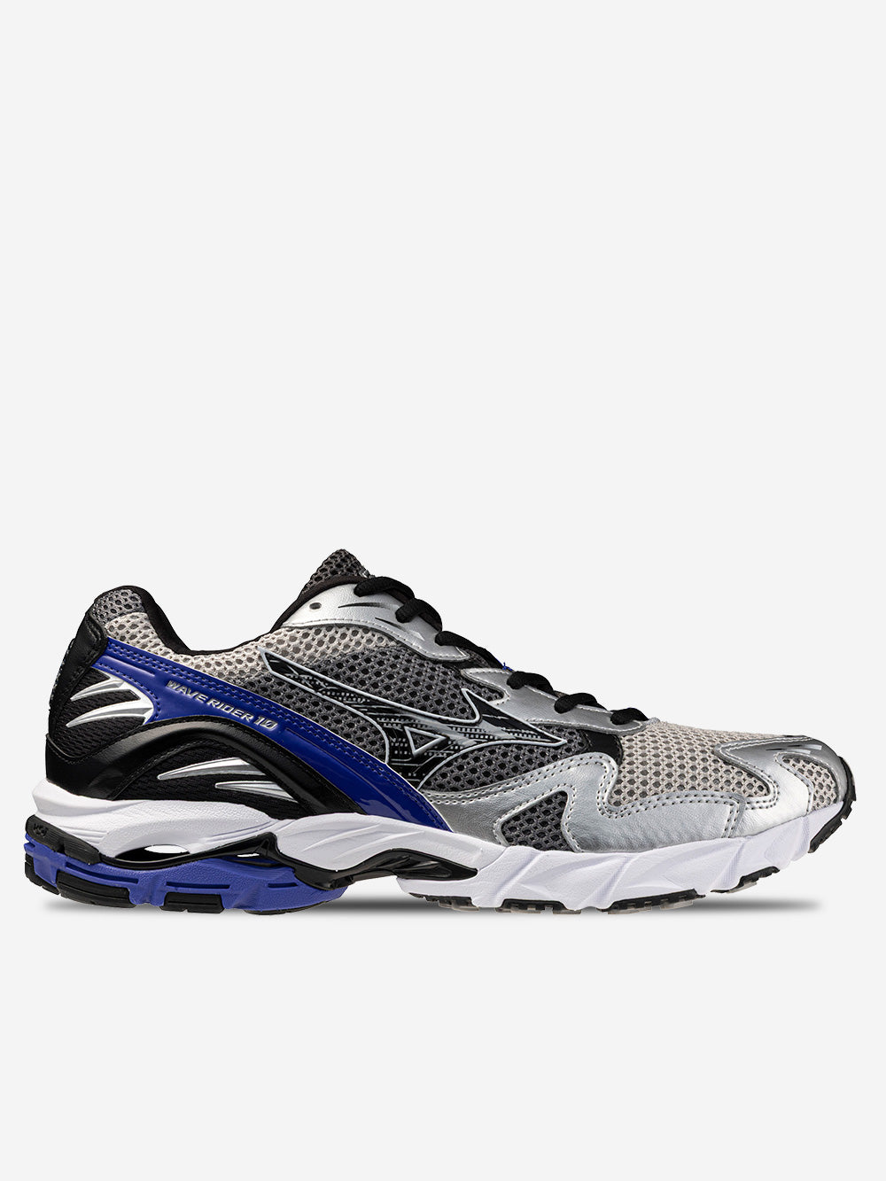 MIZUNO Wave Rider 10 'Harbort Mist Royal Blue' Grigia blu Urbanstaroma