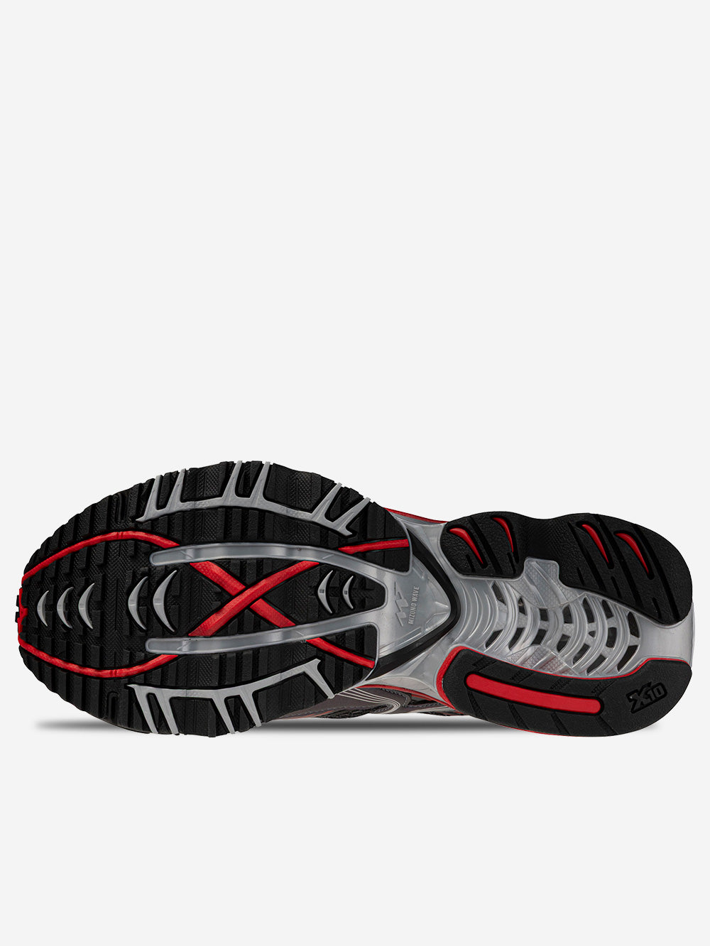 MIZUNO Wave Prophecy 1 'Harbor Mist Chinese Red' Nero rosso Urbanstaroma