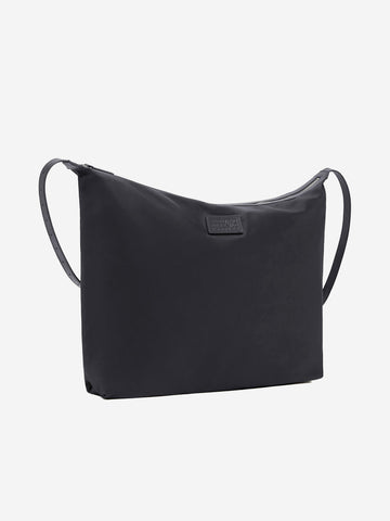 MM6 MAISON MARGIELA Borsa a Tracolla in Twill di Nylon Nero con patch Numeric Nero