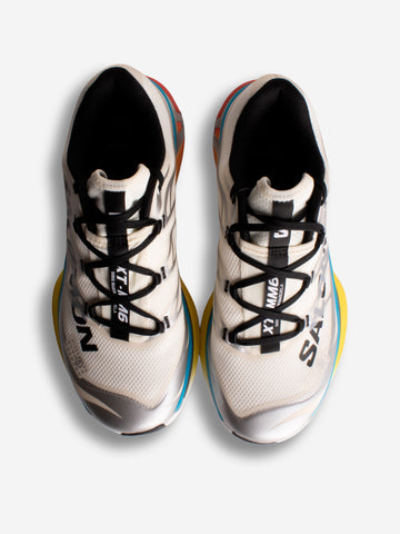 MM6 MAISON MARGIELA x Salomon XT-6 'Vanilla - Silver - Lemon' Bianco