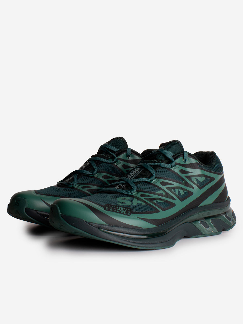MM6 MAISON MARGIELA x Salomon XT-6 'Scarab - Bistro Green- Green Milieu' Nero verde Urbanstaroma