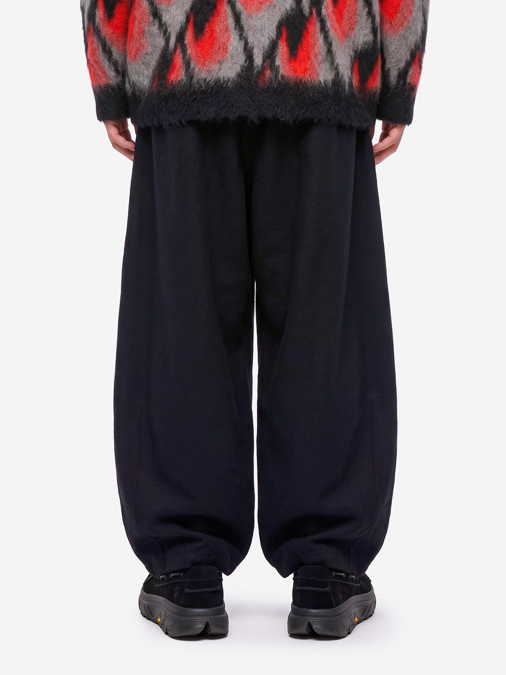 NEEDLES Pantaloni H.D. in lana termoretraibile Navy Blu scuro Urbanstaroma