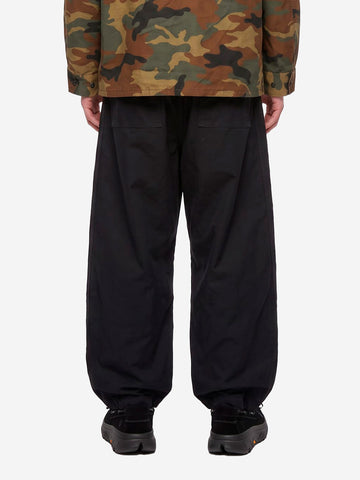 NEEDLES H.D. Pantaloni Utility Moleskin neri Nero