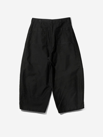 NEEDLES H.D. Pantaloni Utility Moleskin neri Nero