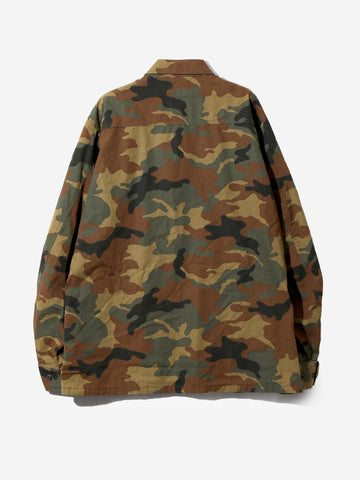 NEEDLES Jungle Fatigue giacca camouflage in Ripstop Comouflage