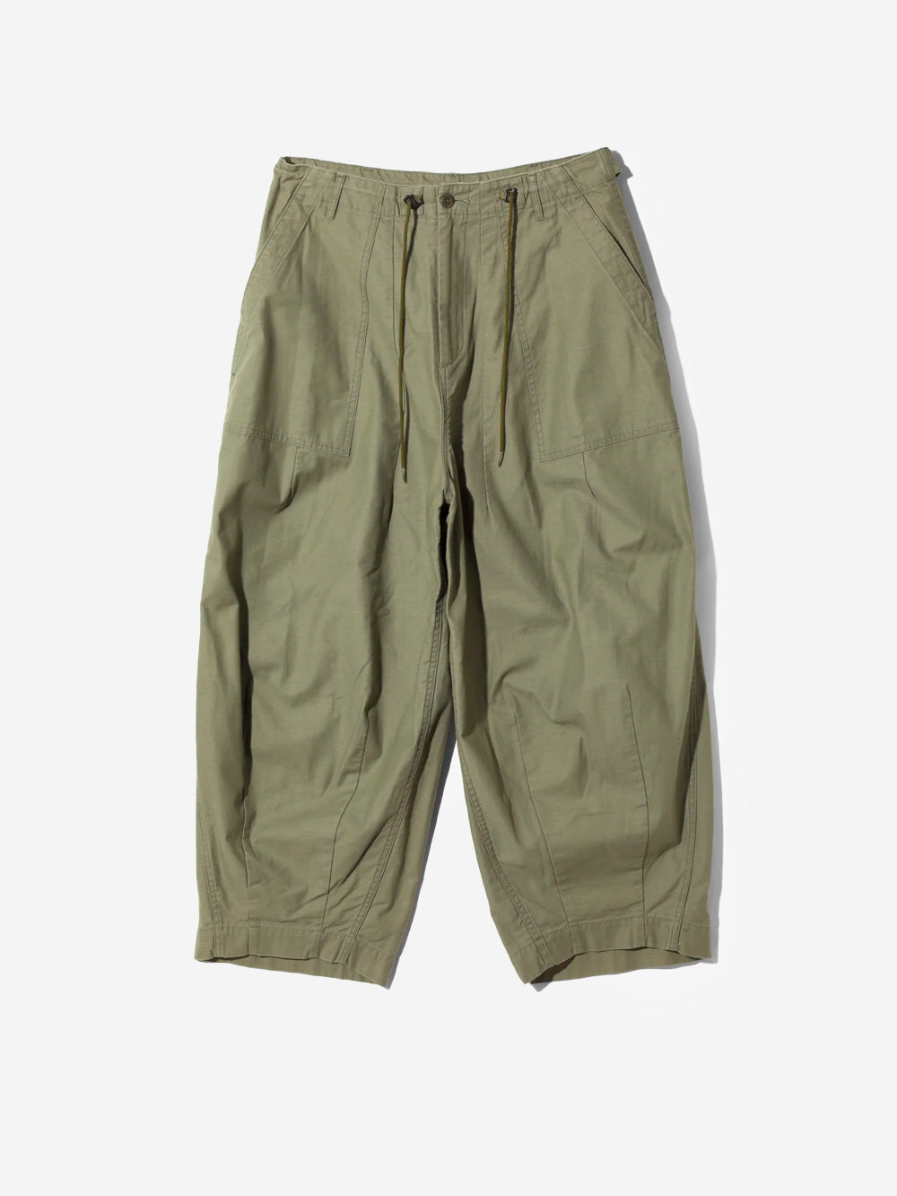 NEEDLES H.D. Pantaloni Fatigue verde militare Verde militare Urbanstaroma