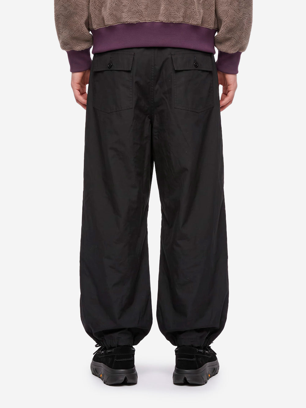 NEEDLES H.D. Pantaloni Fatigue neri Nero Urbanstaroma