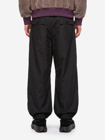 NEEDLES H.D. Pantaloni Fatigue neri Nero
