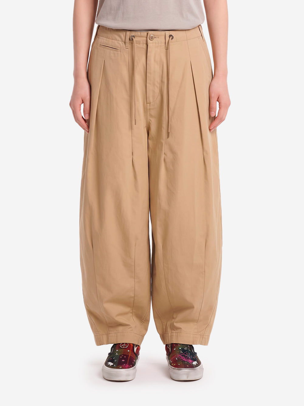 NEEDLES H.D. Pantaloni Military beige Beige Urbanstaroma
