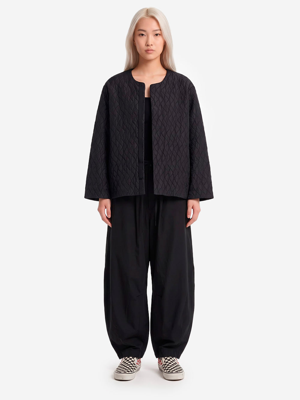 NEEDLES H.D. Pantaloni Military neri Nero Urbanstaroma