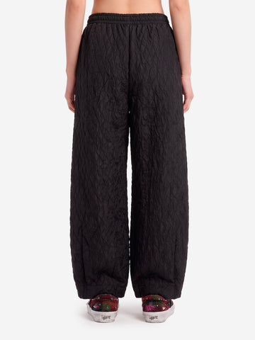 NEEDLES H.D. Pantaloni Fringe Jacquard Nero