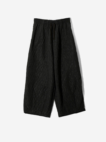 NEEDLES H.D. Pantaloni Fringe Jacquard Nero