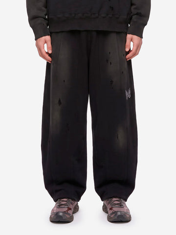 NEEDLES Pantaloni H.D. Deconstructed neri Nero