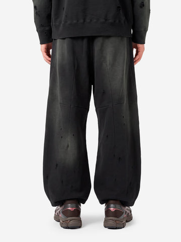 NEEDLES Pantaloni H.D. Deconstructed neri Nero