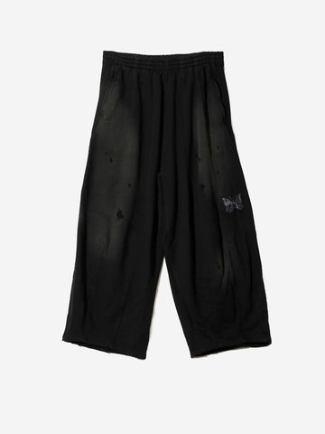 NEEDLES Pantaloni H.D. Deconstructed neri Nero