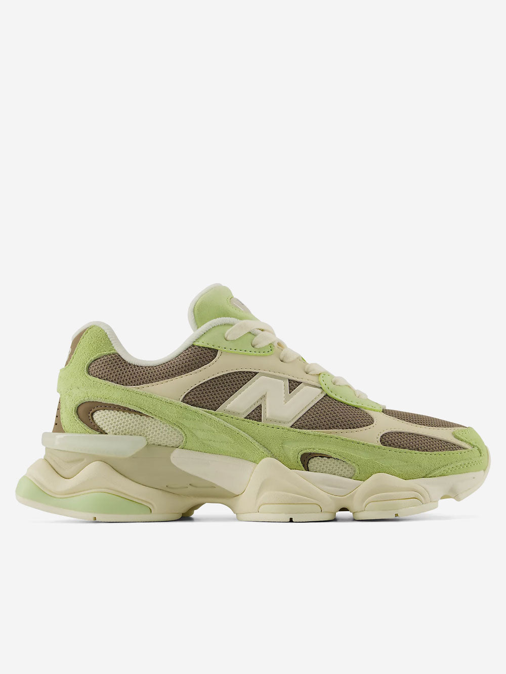 NEW BALANCE 9060 'Dry Lime Thunder Brown' verde Urbanstaroma