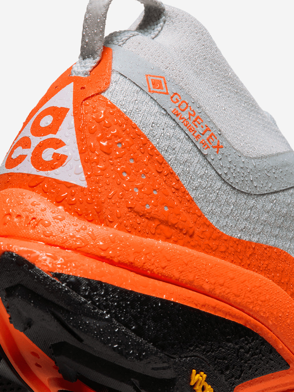 NIKE ACG ACG Zegama Trail GORE-TEX 'Light Silver Safety Orange' Grigia arancione Urbanstaroma