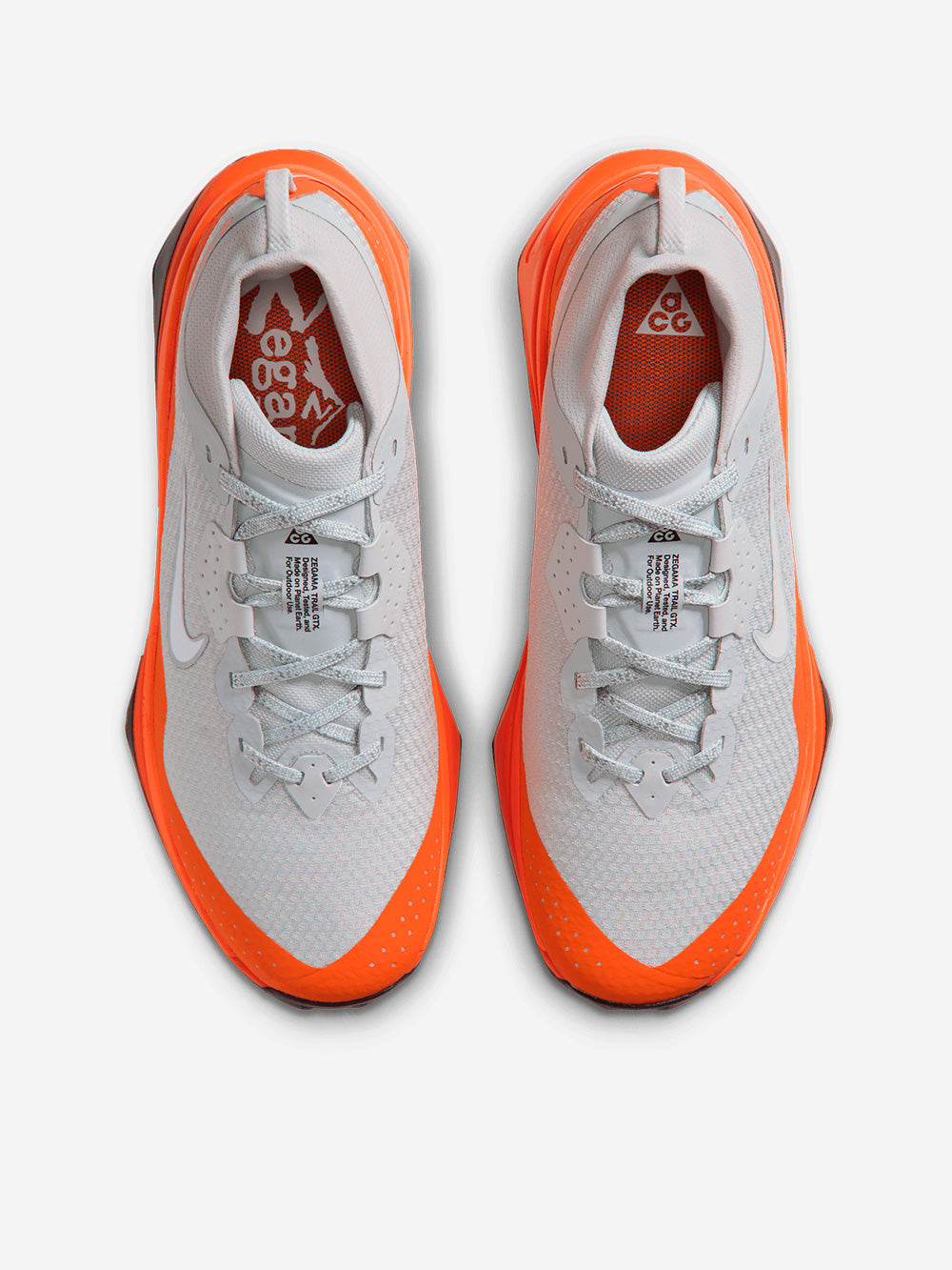 NIKE ACG ACG Zegama Trail GORE-TEX 'Light Silver Safety Orange' Grigia arancione Urbanstaroma