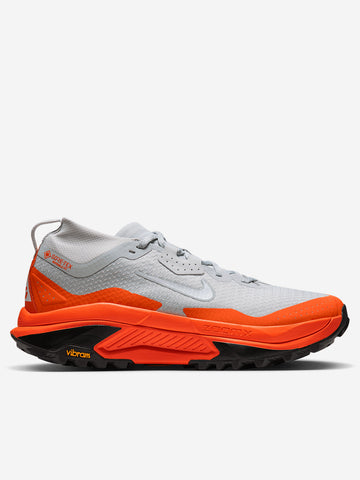NIKE ACG ACG Zegama Trail GORE-TEX 'Light Silver Safety Orange' Grigia arancione