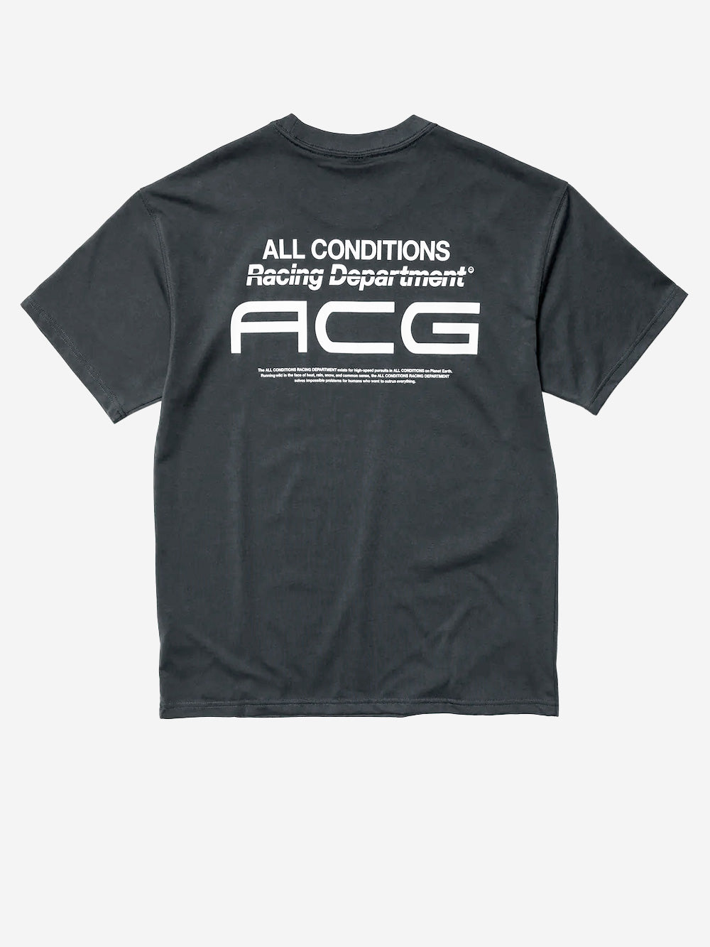NIKE ACG ACG T-Shirt antracite 'Racing Department' grigio Urbanstaroma