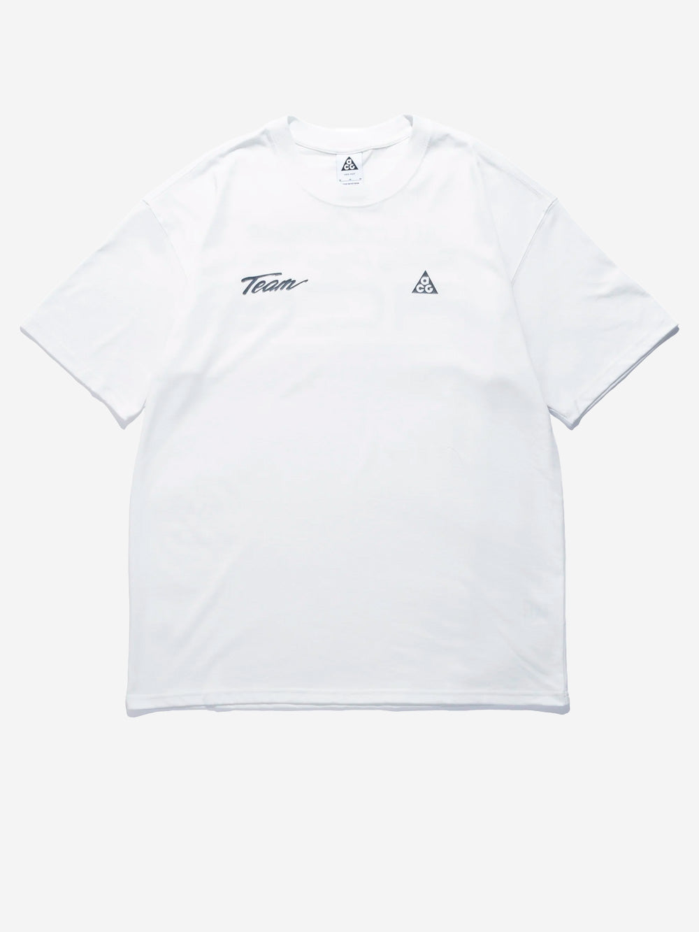 NIKE ACG ACG T-Shirt bianca'Racing Department' Bianco Urbanstaroma