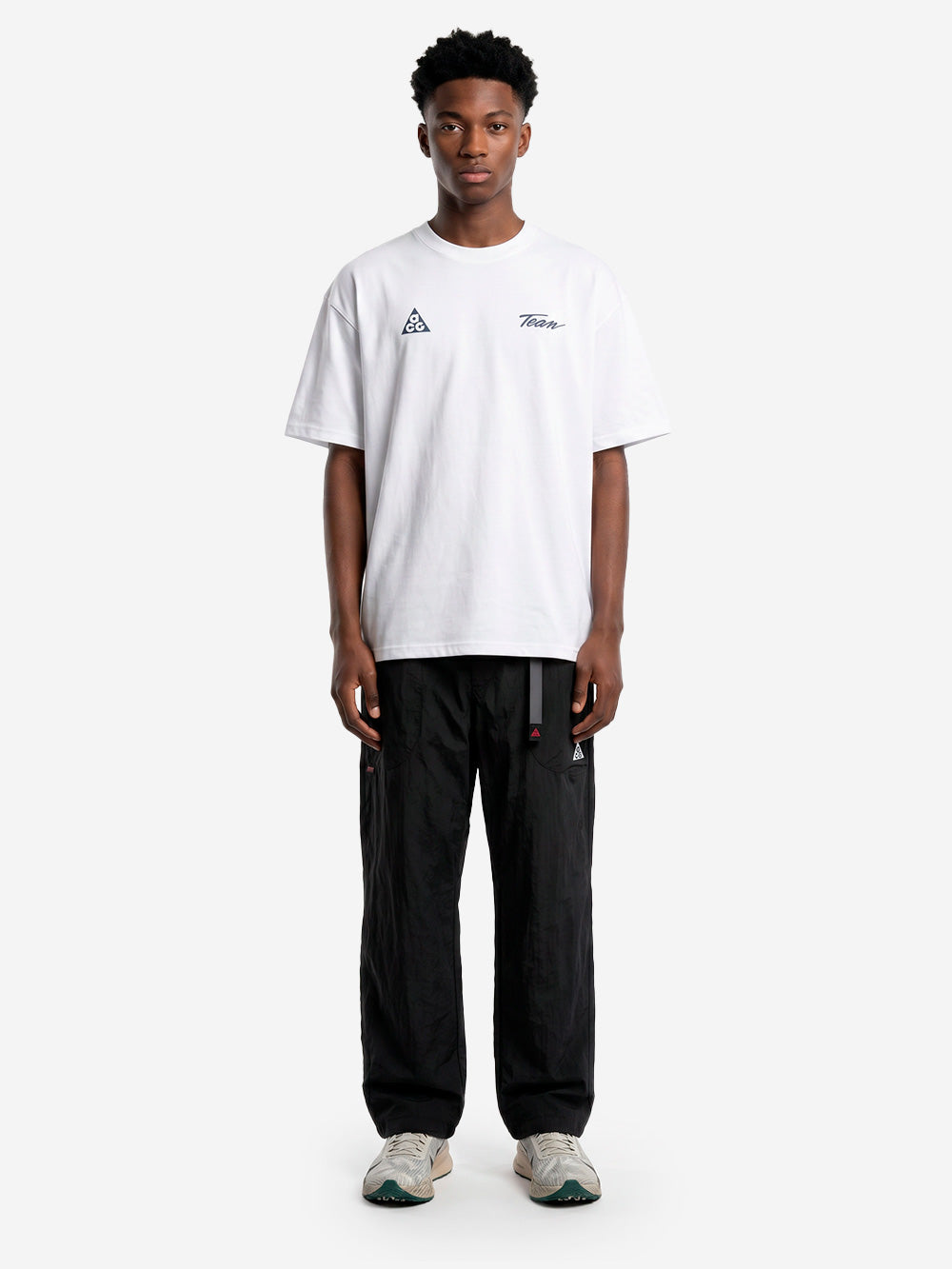 NIKE ACG ACG T-Shirt bianca'Racing Department' Bianco Urbanstaroma