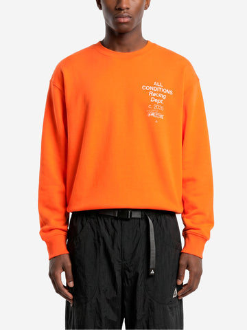 NIKE ACG ACG Felpa Girocollo 'Tuff Fleece' arancione Dri-FIT arancione