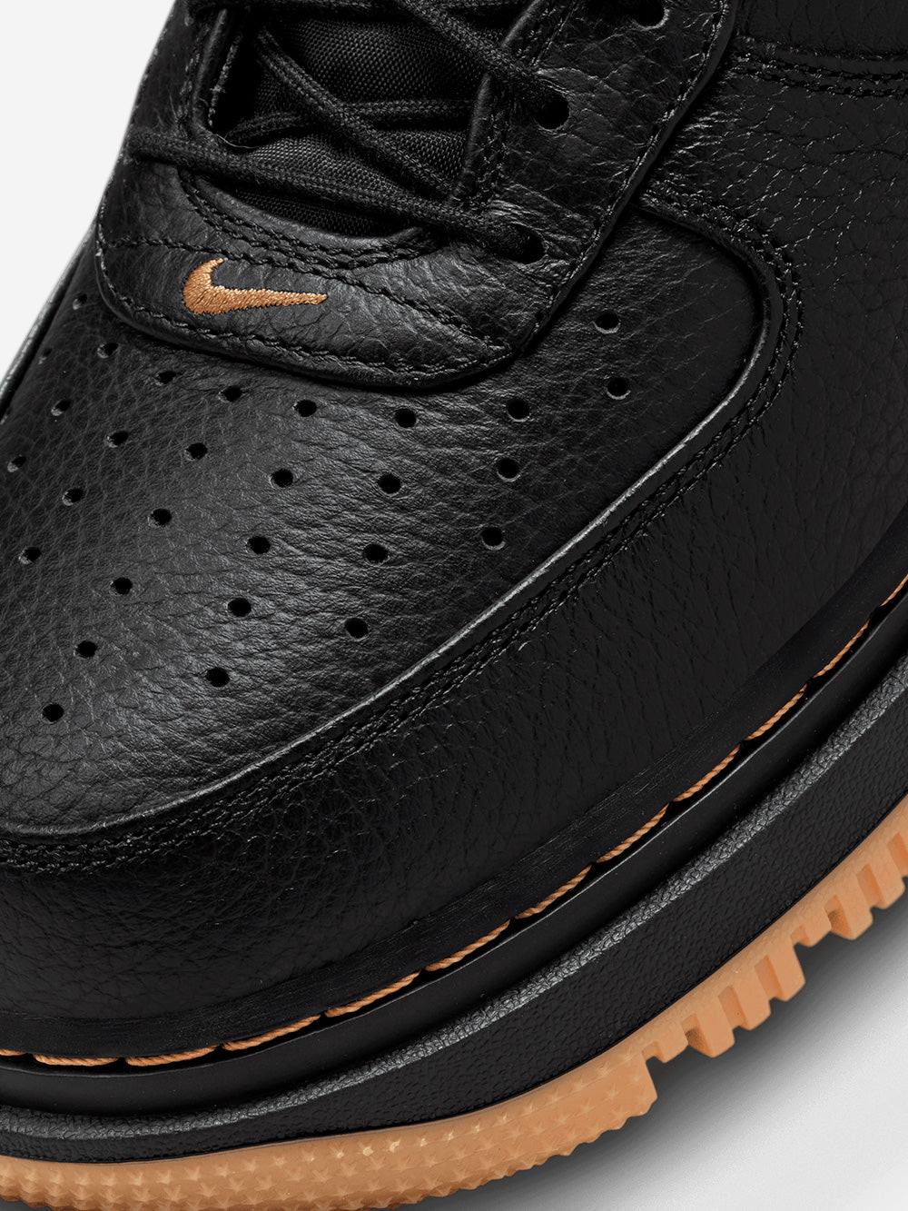 NIKE Air Force 1 'Luxe' nere Nero Urbanstaroma