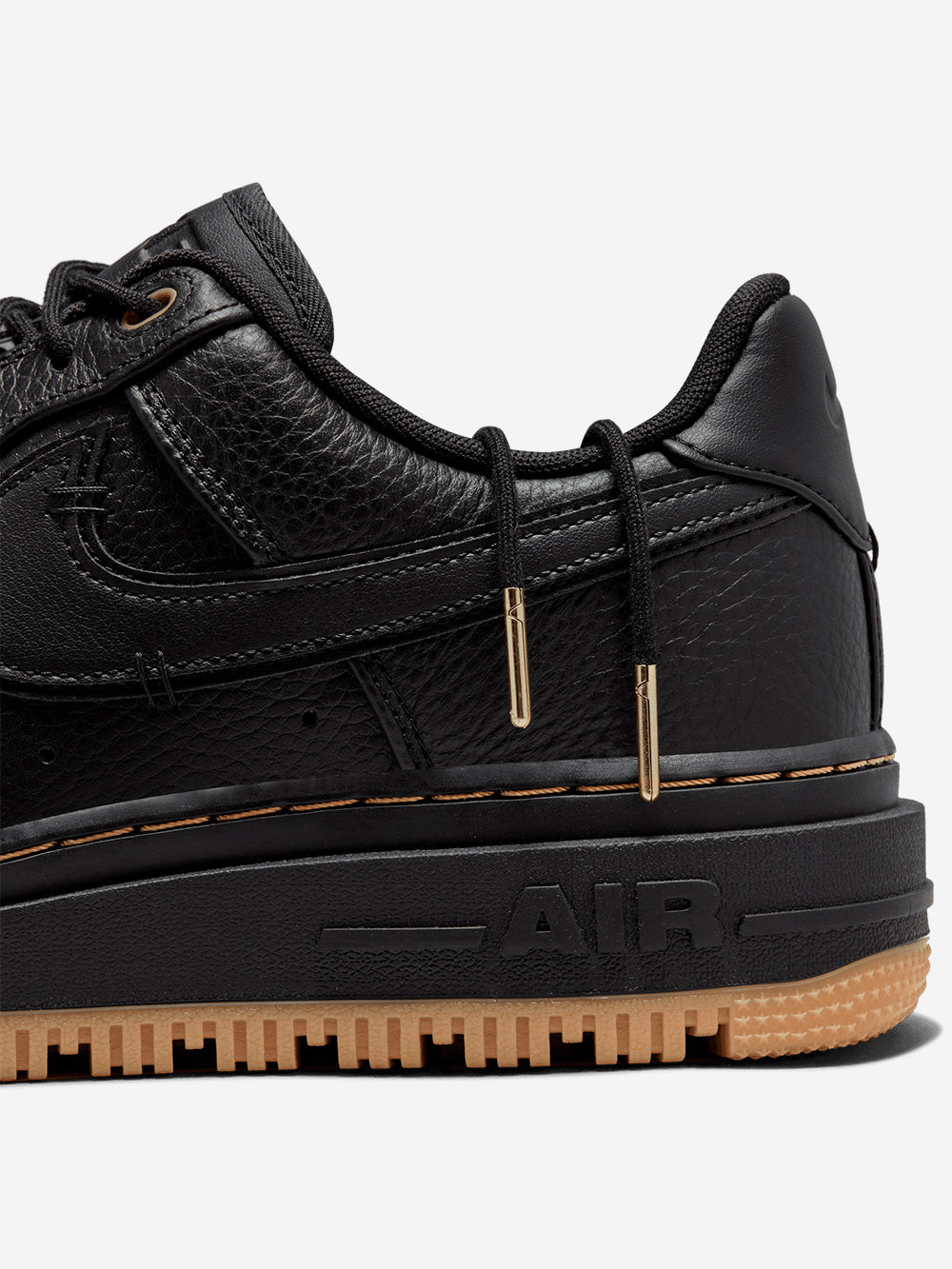 NIKE Air Force 1 'Luxe' nere Nero Urbanstaroma