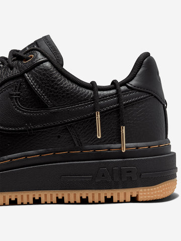 NIKE Air Force 1 'Luxe' nere Nero