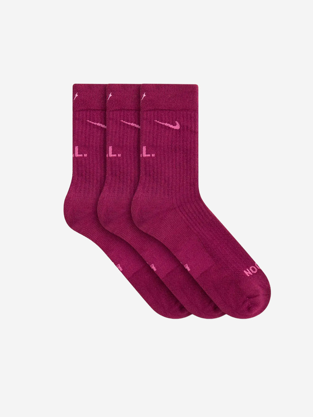 NIKE Calze media lunghezza bordeaux NOCTA x Drake Bordeaux Urbanstaroma