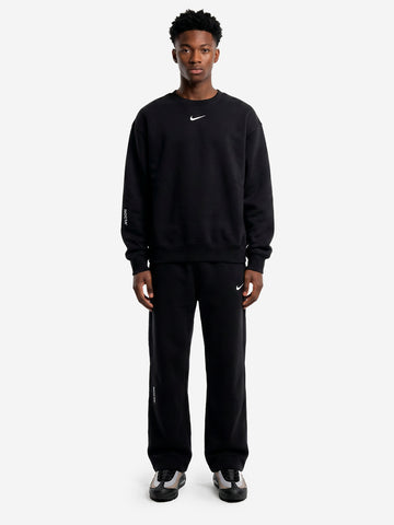 NIKE x Drake NOCTA Felpa girocollo fleece nera Nero