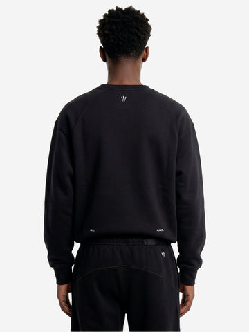 NIKE x Drake NOCTA Felpa girocollo fleece nera Nero