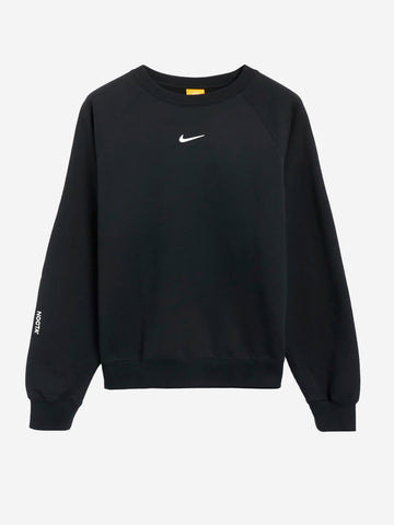 NIKE x Drake NOCTA Felpa girocollo fleece nera Nero