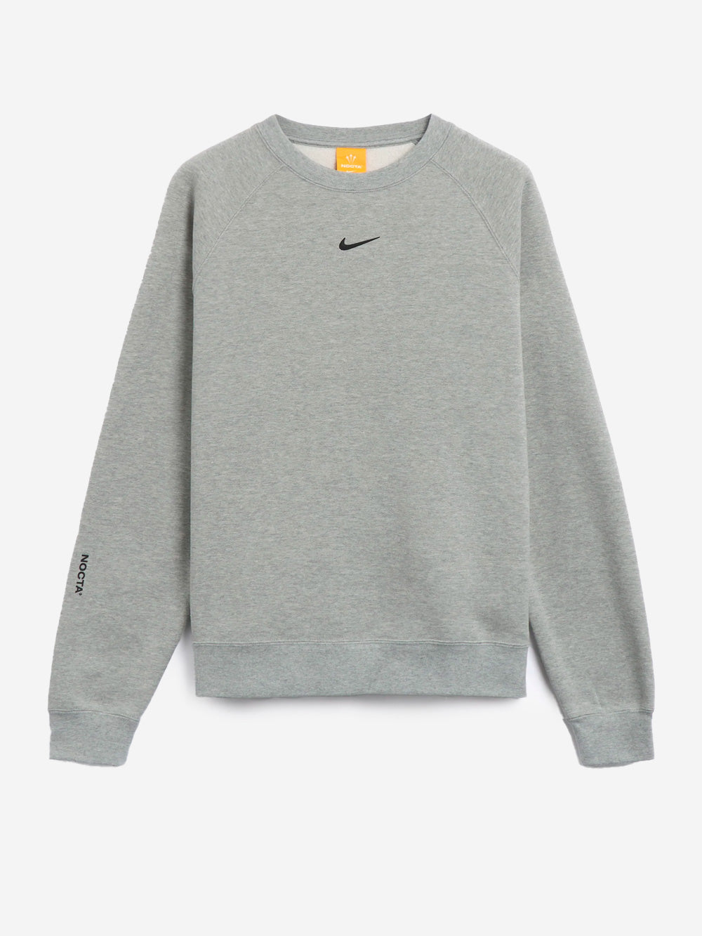 NIKE x Drake NOCTA Felpa girocollo fleece grigia Grigio chiaro Urbanstaroma