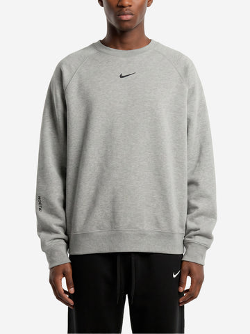 NIKE x Drake NOCTA Felpa girocollo fleece grigia Grigio chiaro