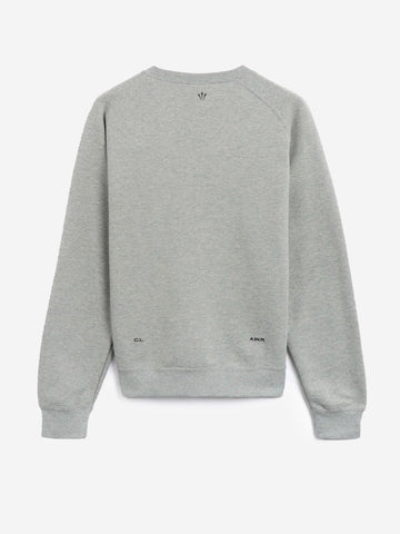 NIKE x Drake NOCTA Felpa girocollo fleece grigia Grigio chiaro