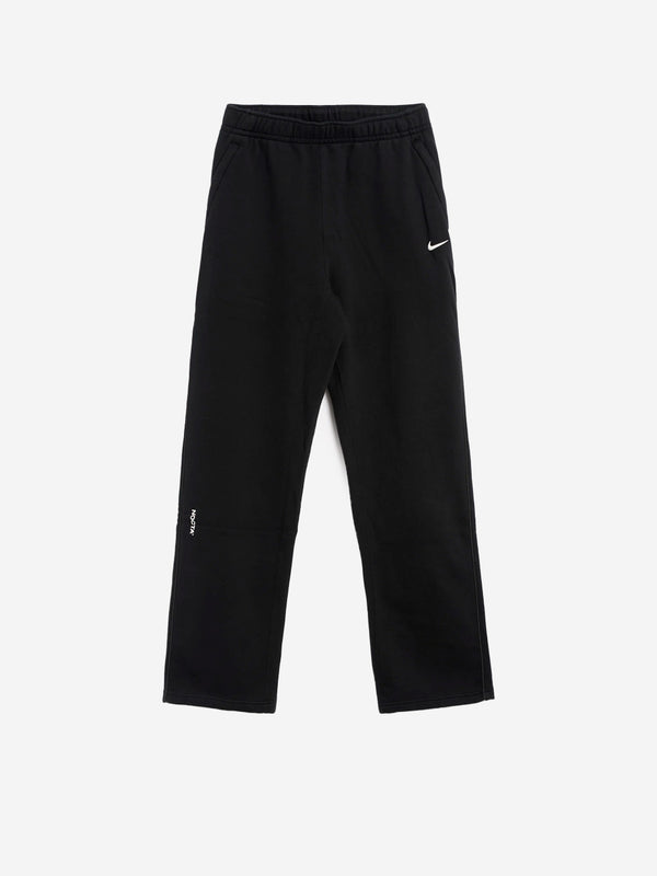 NIKE x Drake Black sweatpants with open edge CS NOCTA FZ4675