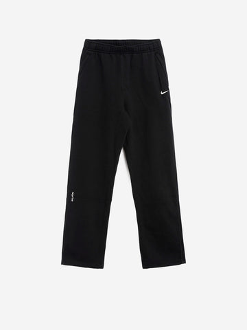 NIKE Shorts grigi in French Terry con Swoosh rosso Grigio chiaro