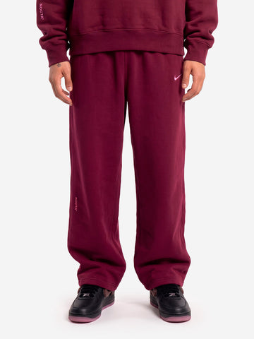NIKE x Drake pantaloni tuta NOCTA Bordeaux Viola