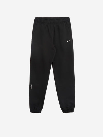 NIKE Pantaloni tuta neri NOCTA in fleece x Drake Nero