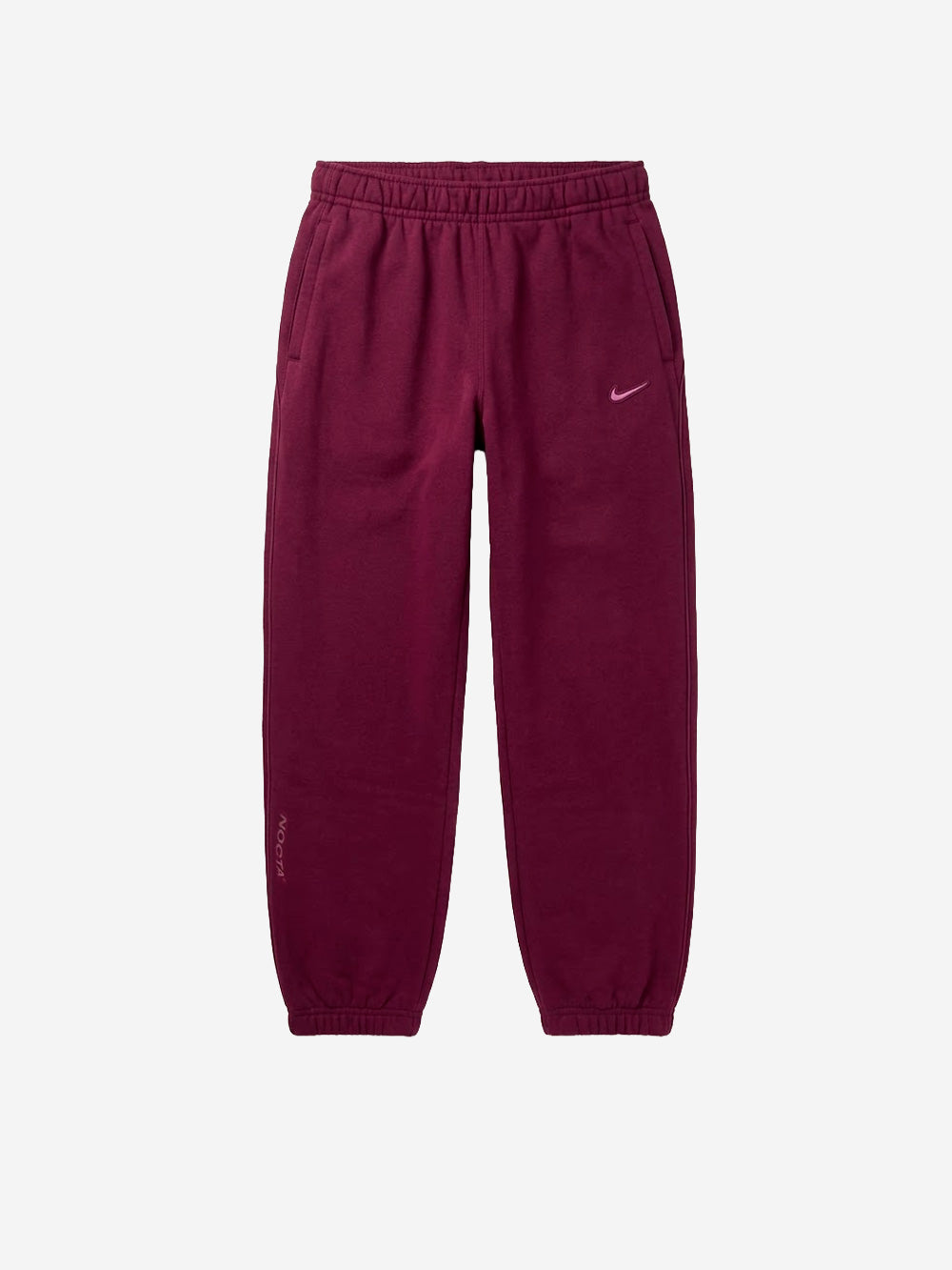 NIKE Pantaloni tuta bordeaux NOCTA in fleece x Drake Viola Urbanstaroma