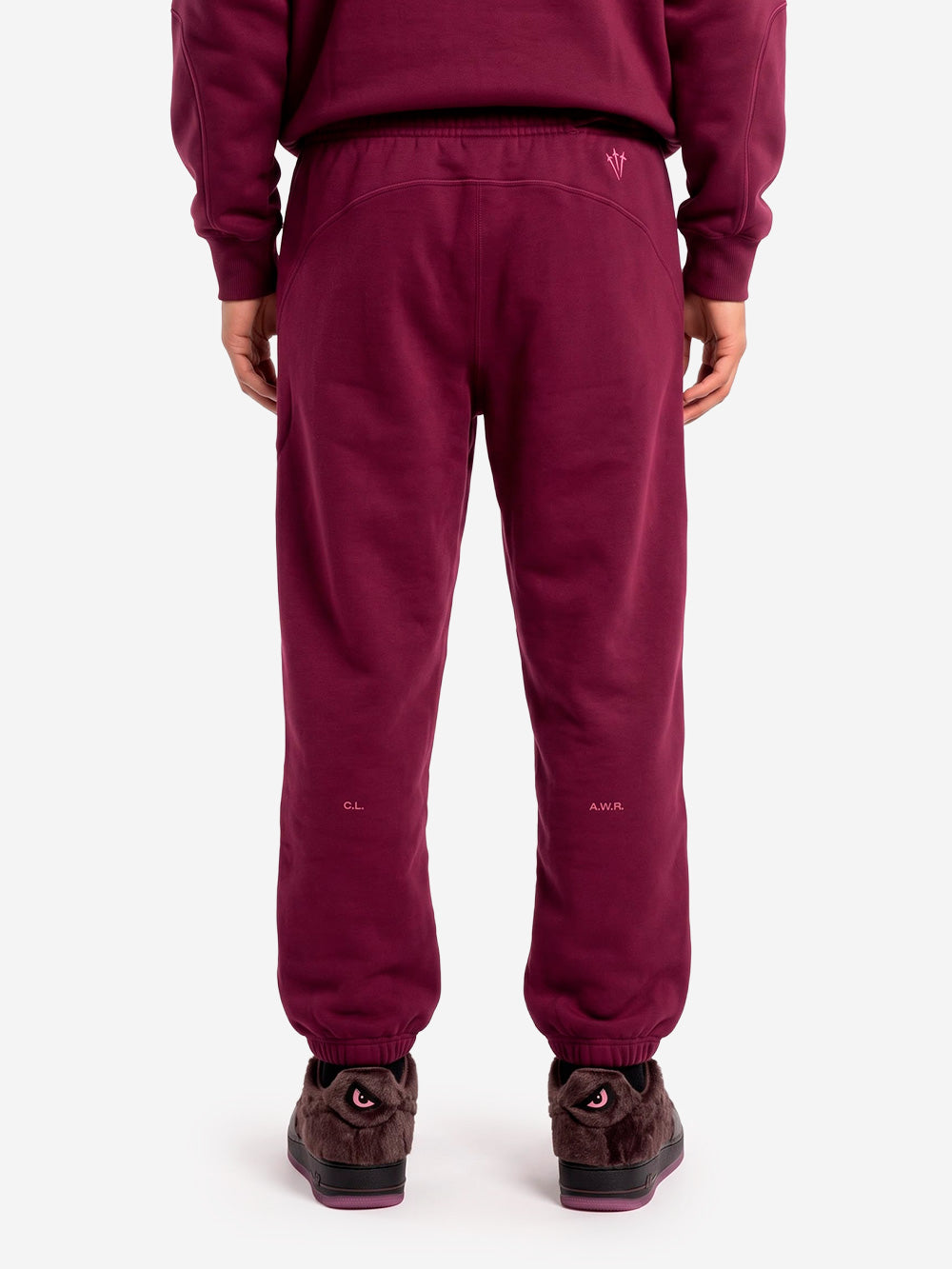NIKE Pantaloni tuta bordeaux NOCTA in fleece x Drake Viola Urbanstaroma