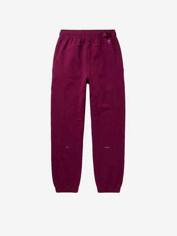 NIKE Pantaloni tuta bordeaux NOCTA in fleece x Drake Viola