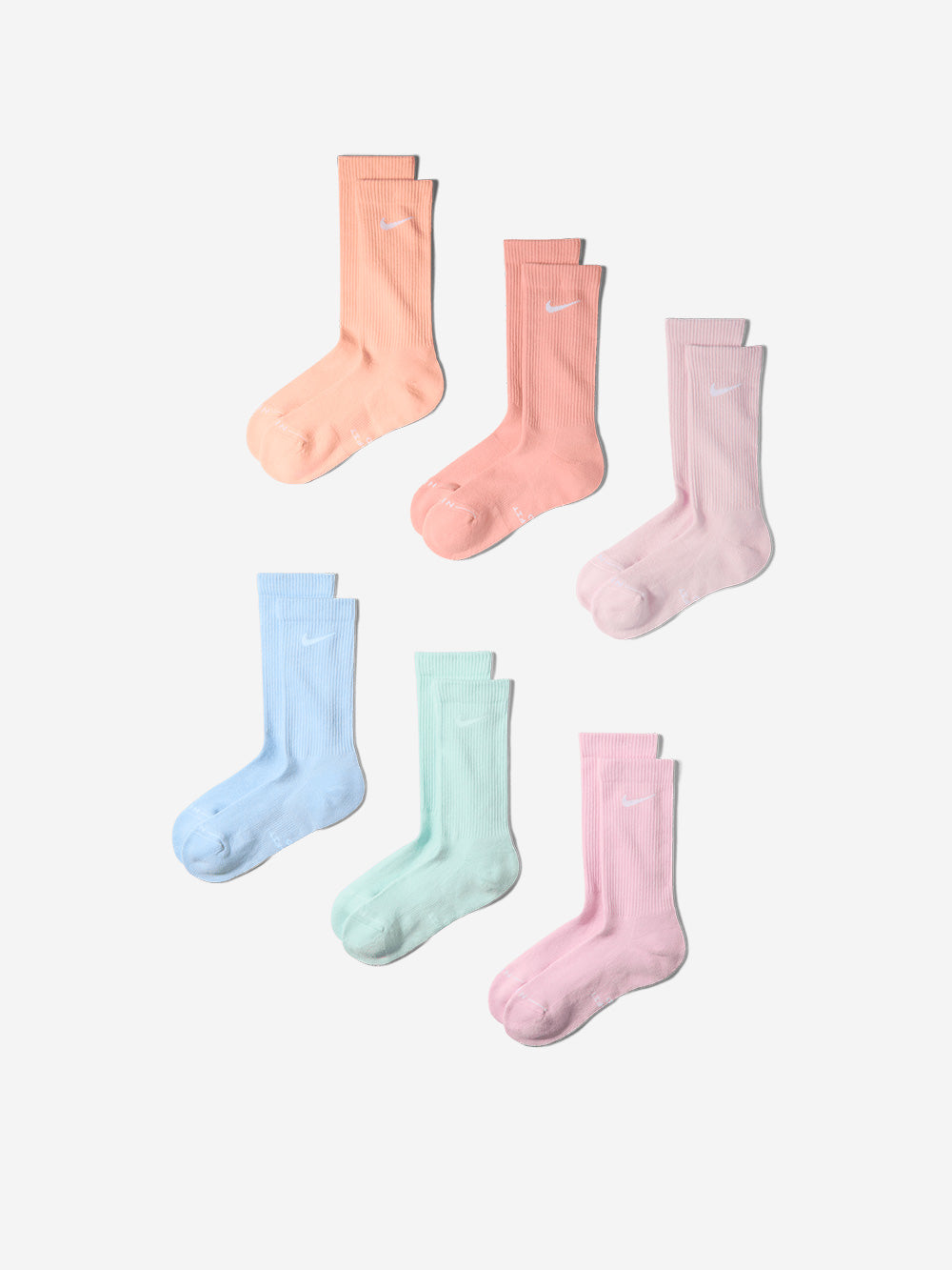 NIKE Calze ammortizzate Everyday pastel multi (x6) Multicolor Urbanstaroma