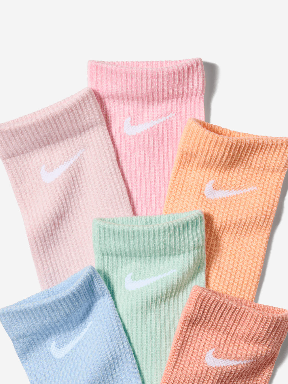 NIKE Calze ammortizzate Everyday pastel multi (x6) Multicolor Urbanstaroma