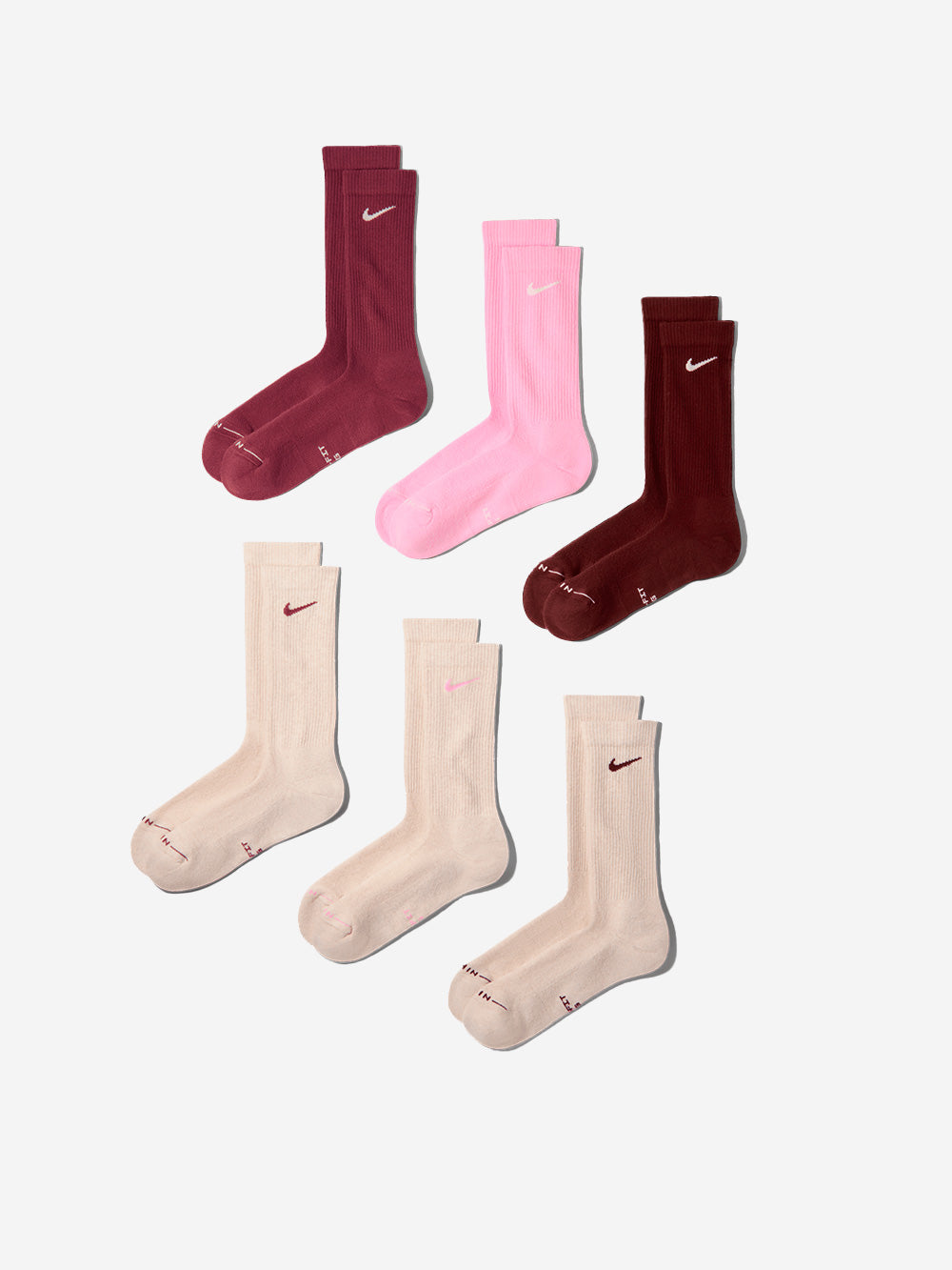 NIKE Calze ammortizzate Everyday multi (x6) Multicolor Urbanstaroma